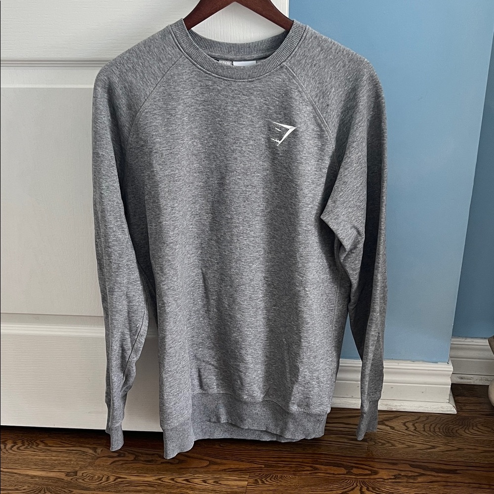 Gymshark Heather Gray Crewneck Sweater